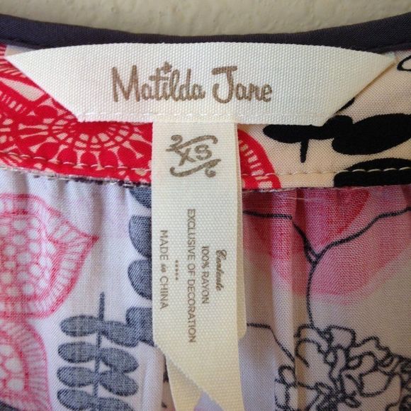 Matilda Jane Make Believe Mistletoe Tunic Size XS - Picture 4 of 10